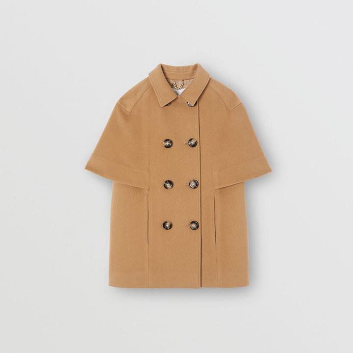 Burberry Burberry Childrens Cashmere Cape Coat, Size: 14y, Beige