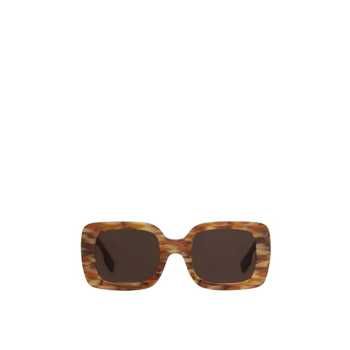 Burberry Burberry Monogram Motif Square Frame Sunglasses, Yellow
