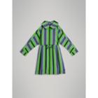 Burberry Burberry Striped Drawcord Dress, Size: 4y