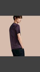 Burberry Geometric Print Cotton T-shirt