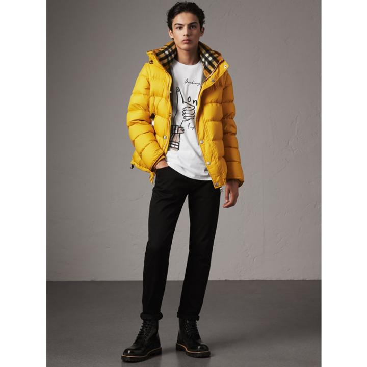 Burberry Burberry London Icons Print Cotton T-shirt, White