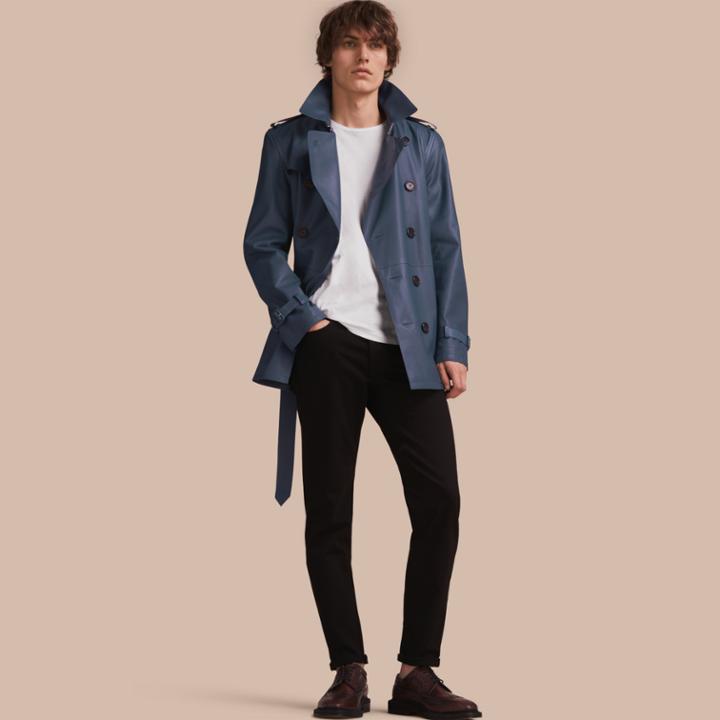 Burberry Burberry Relaxed Fit Stretch Jeans, Size: 34l, Black