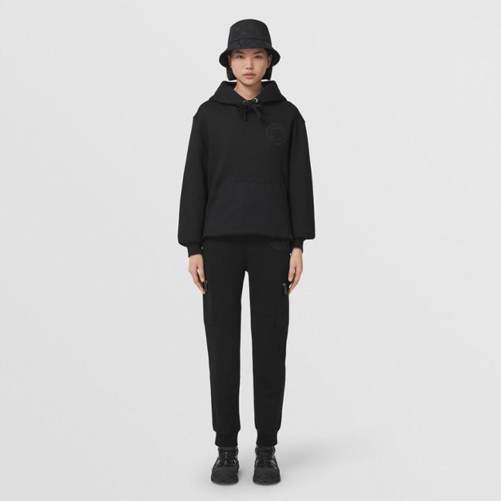 Burberry Burberry Logo Graphic Cotton Jersey Jogging Pants