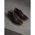 Burberry Burberry Raised Toe-cap Leather Brogues, Size: 44, Brown
