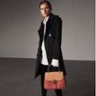 Burberry Burberry Sandringham Fit Cashmere Trench Coat, Size: 02, Black