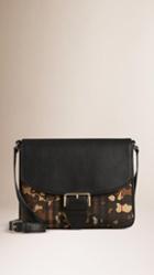 Burberry Small Camouflage Horseferry Check Crossbody Bag