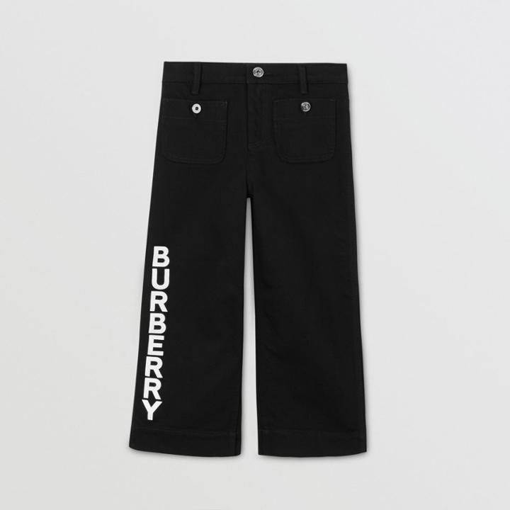 Burberry Burberry Childrens Logo Print Japanese Denim Jeans, Size: 14y