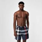 Burberry Burberry Check Drawcord Swim Shorts, Size: Xs, Blue