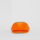 Burberry Burberry Rubberised Cotton Visor With Detachable Zip Pocket