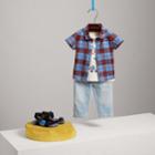 Burberry Burberry Short-sleeve Check Cotton Shirt, Size: 3y