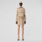 Burberry Burberry The Short Islington Trench Coat, Size: 02, Beige