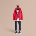 Burberry Burberry Showerproof Hooded Technical Jacket, Size: 14y, Red