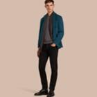 Burberry Burberry Modern Fit Lightweight Cashmere Tailored Jacket, Size: 40r, Blue