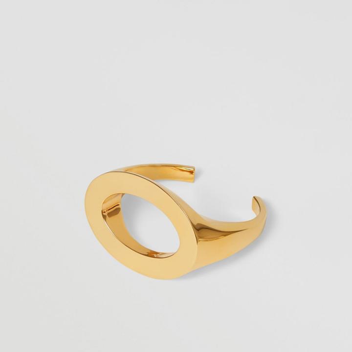 Burberry Burberry Gold-plated Cut-out Detail Cuff