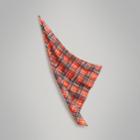 Burberry Burberry Childrens Scribble Check Cotton Scarf, Size: Os, Red