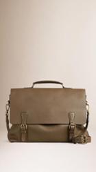 Burberry Grainy Leather Briefcase