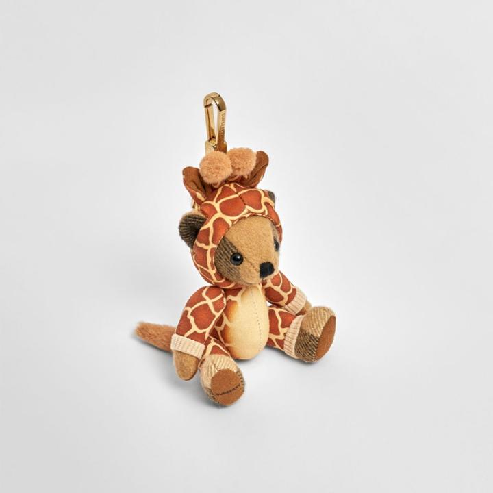 Burberry Burberry Thomas Bear Charm In Giraffe Costume, Beige