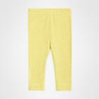 Burberry Burberry Childrens Logo Print Stretch Jersey Leggings, Size: 2y, Yellow