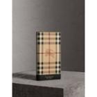 Burberry Burberry Haymarket Check And Leather Continental Wallet, Black