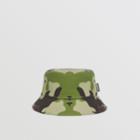 Burberry Burberry Camouflage Print Cotton Bucket Hat