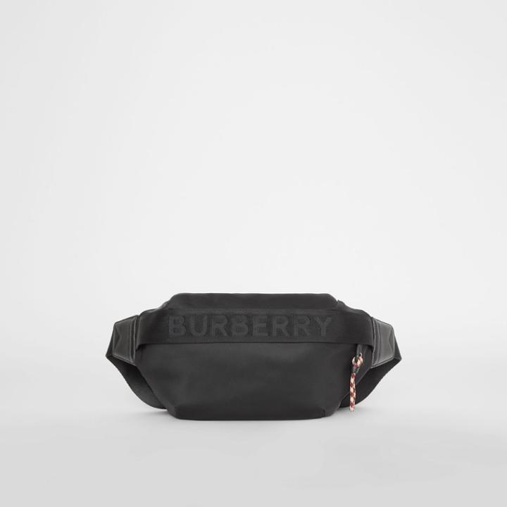Burberry Burberry Medium Logo Bum Bag, Black