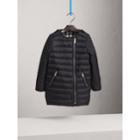 Burberry Burberry Quilted Down-filled Coat, Size: 12y, Black