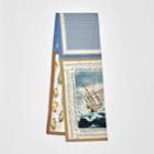 Burberry Burberry Oyster, Monogram And Mariner Print Silk Scarf, White