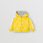 Burberry Burberry Childrens Reversible Logo Print Hooded Jacket, Size: 2y, Yellow