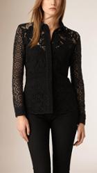 Burberry Macram And Lace Shirt