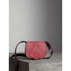 Burberry Burberry The Satchel In Lizard, Pink