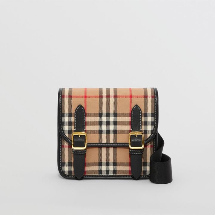 Burberry Burberry Childrens Vintage Check Cotton Crossbody Bag