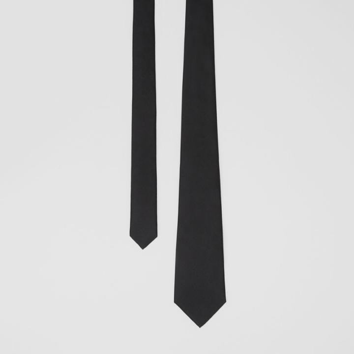 Burberry Burberry Classic Cut Silk Tie, Black