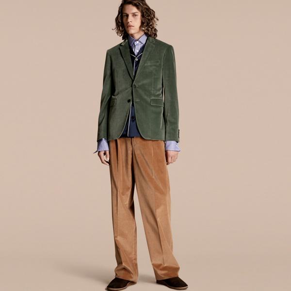 Burberry Tailored Velvet Jacket