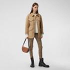 Burberry Burberry Diamond Quilted Nylon Canvas Field Jacket, Size: Xs, Beige
