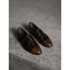 Burberry Burberry Tasselled Patent Leather Loafers, Size: 40.5, Brown