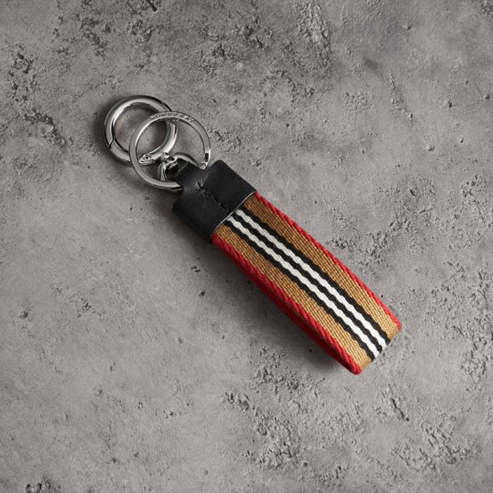 Burberry Burberry Heritage Stripe Key Ring