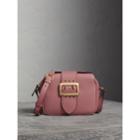 Burberry Burberry The Small Buckle Crossbody Bag In Leather, Pink