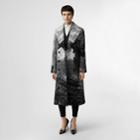 Burberry Burberry Dreamscape Wool Jacquard Double-breasted Coat, Size: 00, White