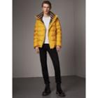 Burberry Burberry Detachable-sleeve Down-filled Puffer Jacket, Size: 38, Yellow