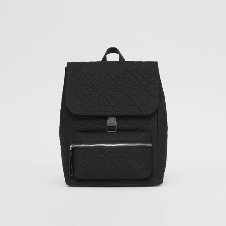 Burberry Burberry Childrens Monogram Quilted Econyl Backpack