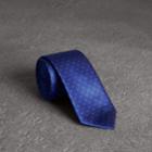 Burberry Burberry Modern Cut Micro Square Silk Tie, Blue