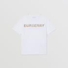Burberry Burberry Childrens Embroidered Logo Cotton T-shirt, Size: 10y