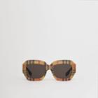 Burberry Burberry Vintage Check Square Frame Sunglasses