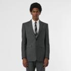 Burberry Burberry Classic Fit Melange Wool Three-piece Suit, Size: 48r, Grey