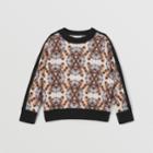 Burberry Burberry Childrens Thomas Bear Print Technical Wool Sweater, Size: 10y