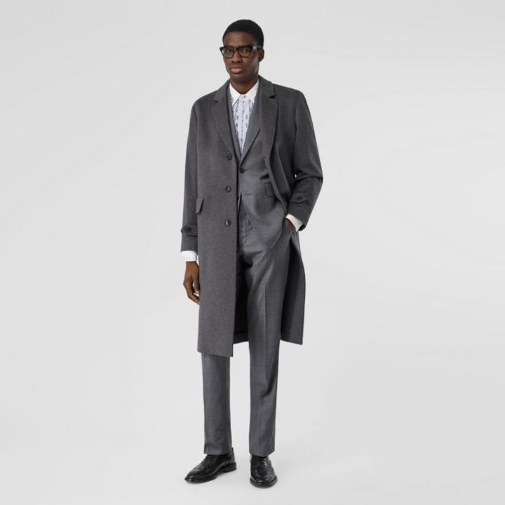 Burberry Burberry Cashmere Lab Coat, Size: 38, Grey