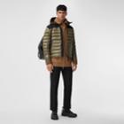 Burberry Burberry Location Print Hooded Puffer Jacket, Size: M
