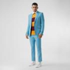 Burberry Burberry Wool Ramie Tailored Trousers, Size: 48