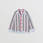 Burberry Burberry Childrens Icon Stripe Wool Cashmere Cardigan, Size: 14y, Blue