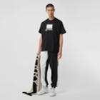 Burberry Burberry Montage Print Cotton Oversized T-shirt, Size: Xxxl, Black